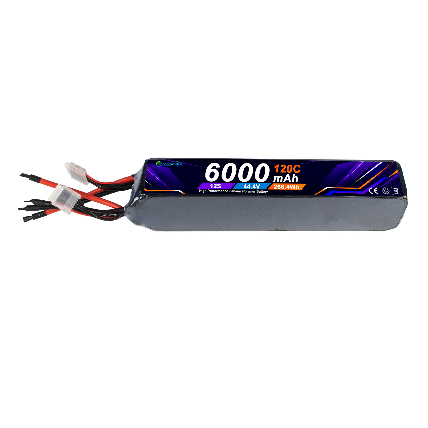 Rc Helicopter Large - Batería LiPo Yattox 12S 6000mAh 120C