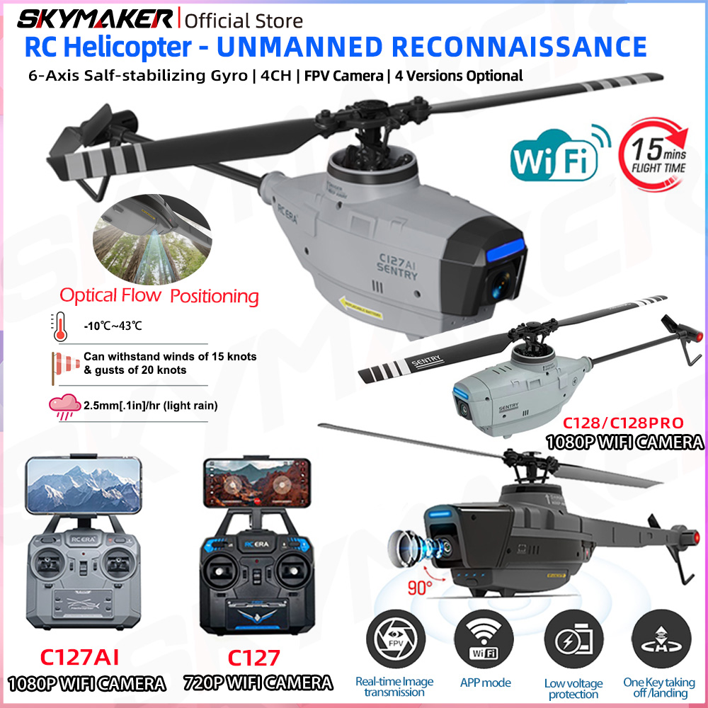 Rc Helicopter Gyro - Helicóptero RC ERA C127AI C127 C128