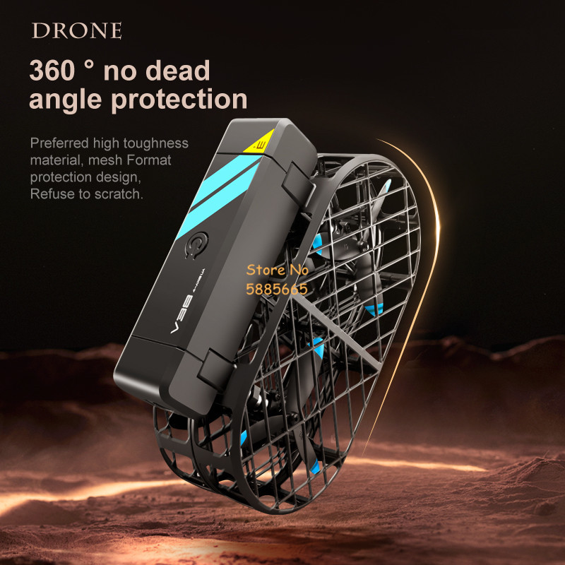 Cámara HD 8K 360 °   Protecció - Rc Helicopter Mini reseña y precio