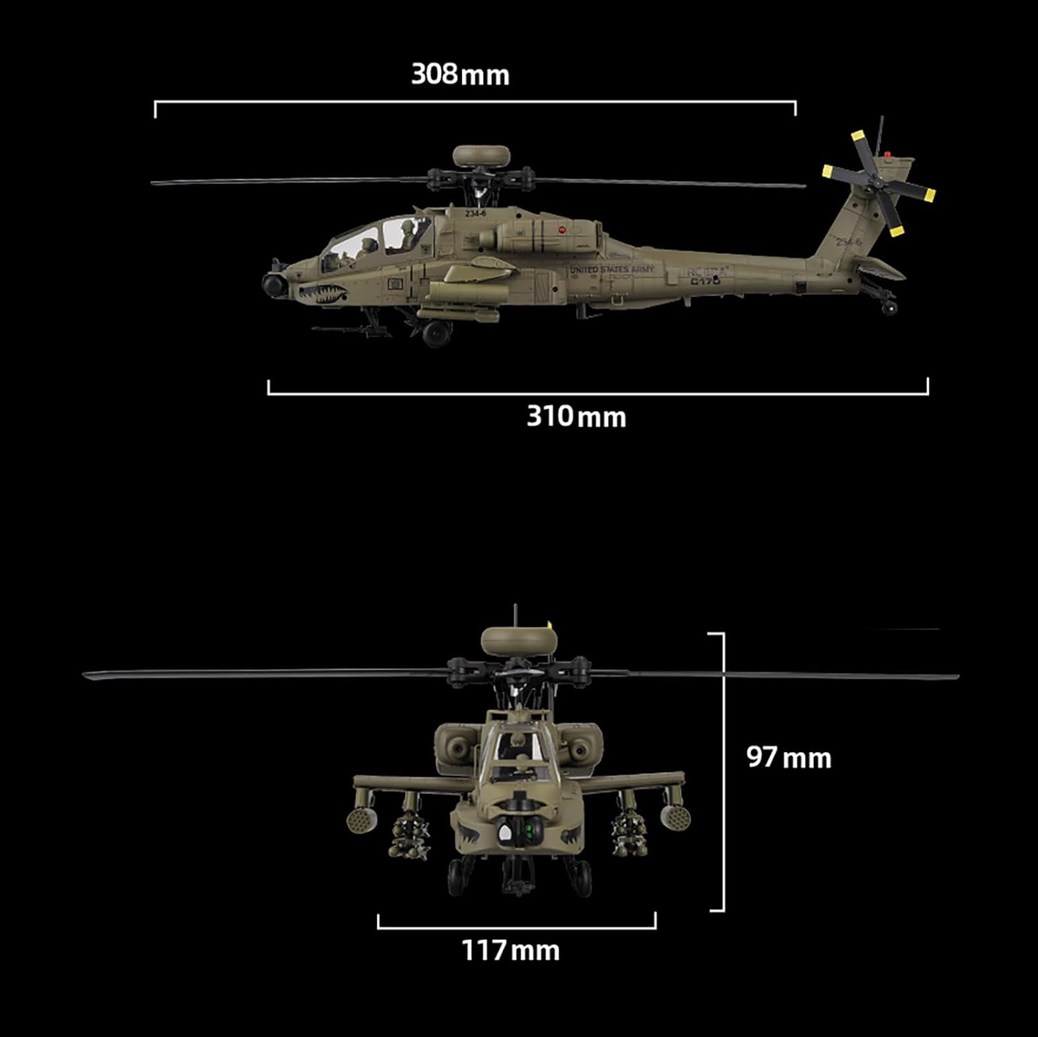 Helicóptero de Control Remoto  - Rc Helicopter Large reseña y precio
