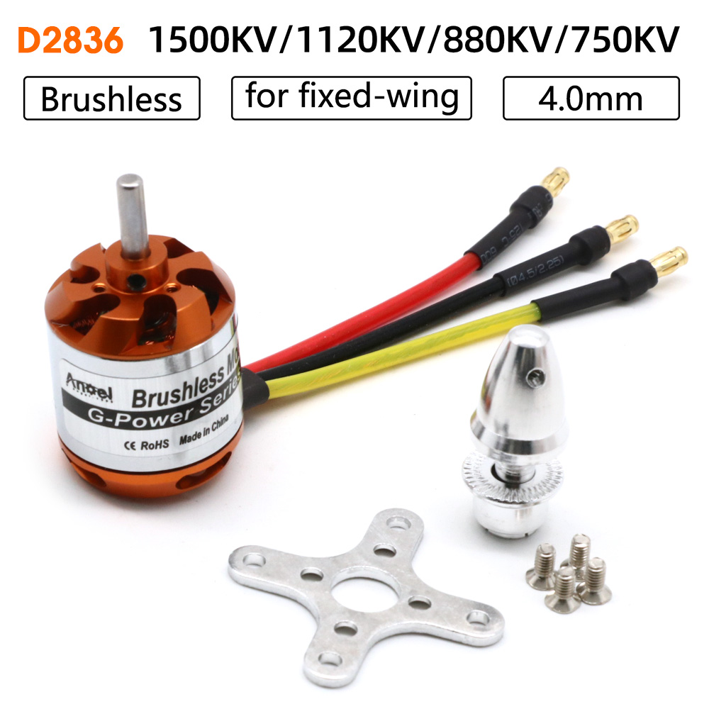 Motor RC D2836 750KV 1500KV 88 - Rc Helicopter Parts reseña y precio