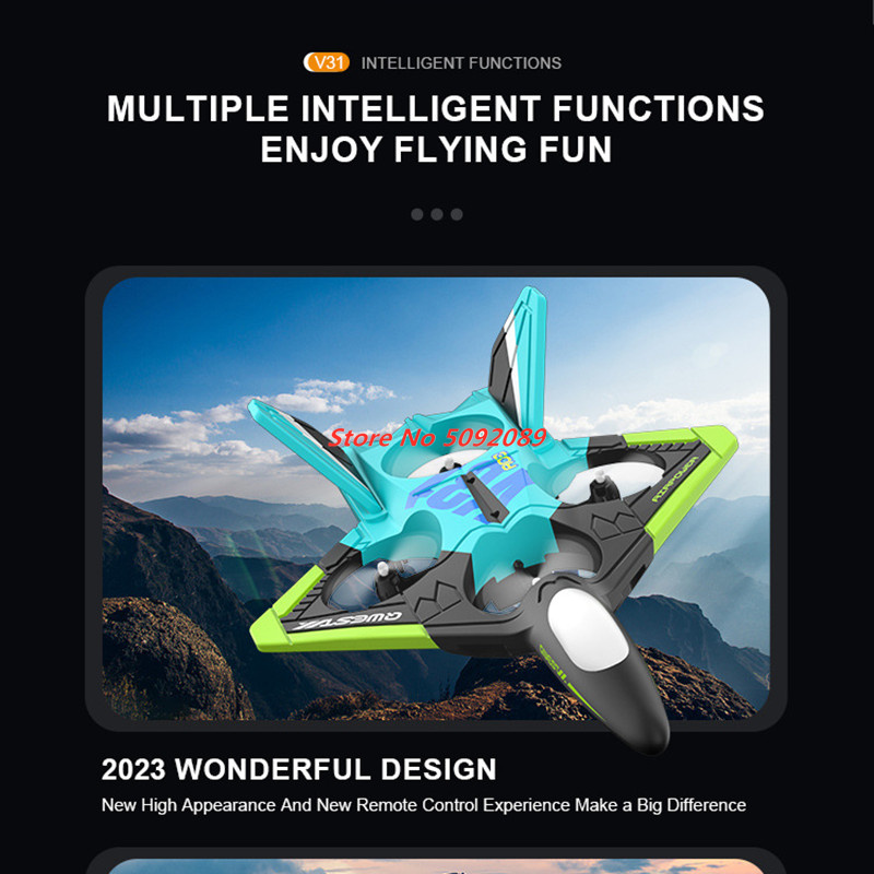 Avión planeador de espuma EPP  - Rc Helicopter Electric reseña y precio