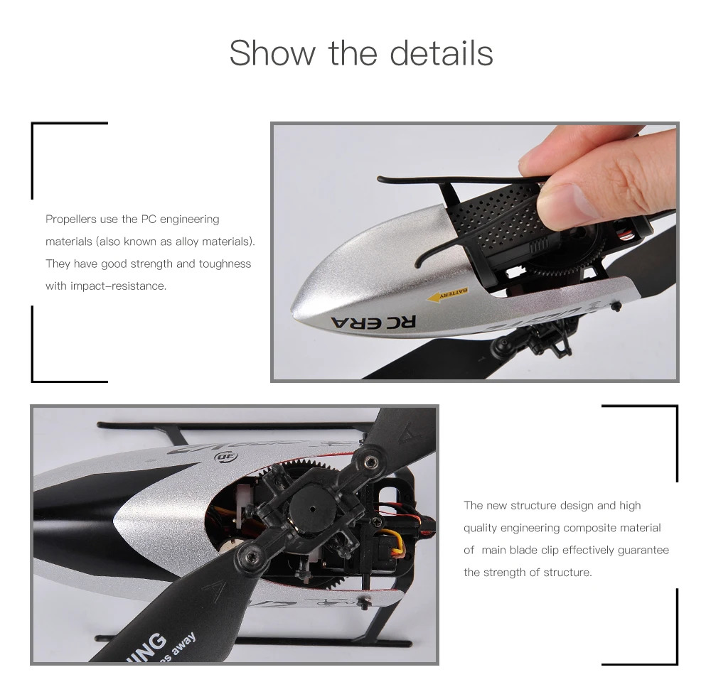 C129 V2 4CH RC helicóptero RTF - Rc Helicopter Large reseña y precio