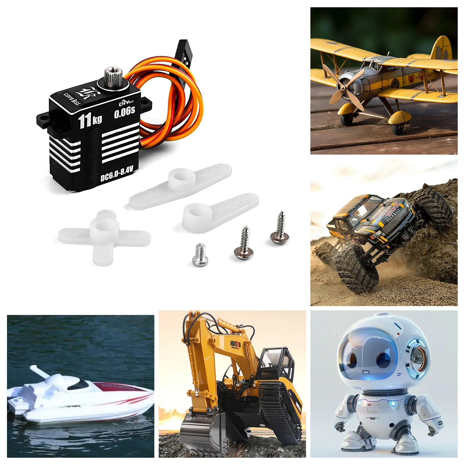 H-11 11KG Micro Servo Digital  - Rc Helicopter Servo reseña y precio