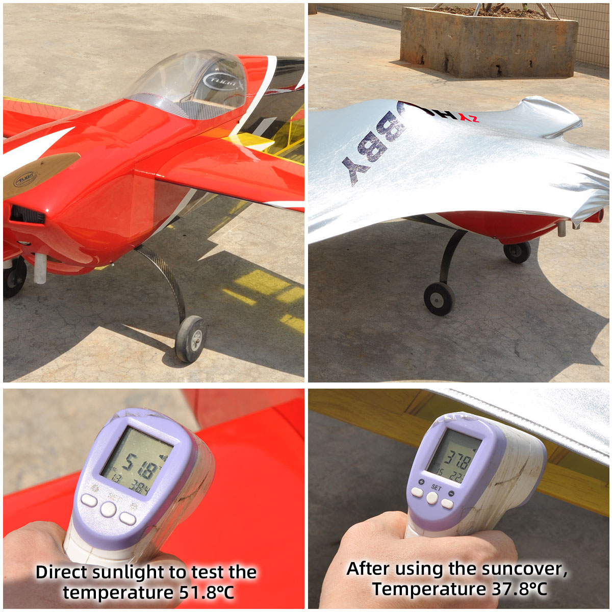 Parasol ZYHOBBY Suncover para  - Rc Helicopter Bag reseña y precio