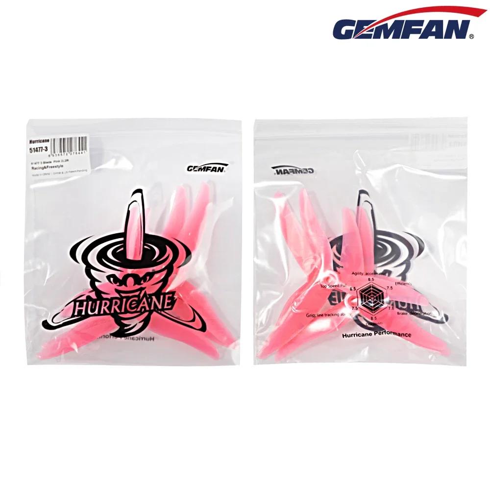 10 pares (10CW + 10CCW) Gemfan - Rc Helicopter Blade reseña y precio