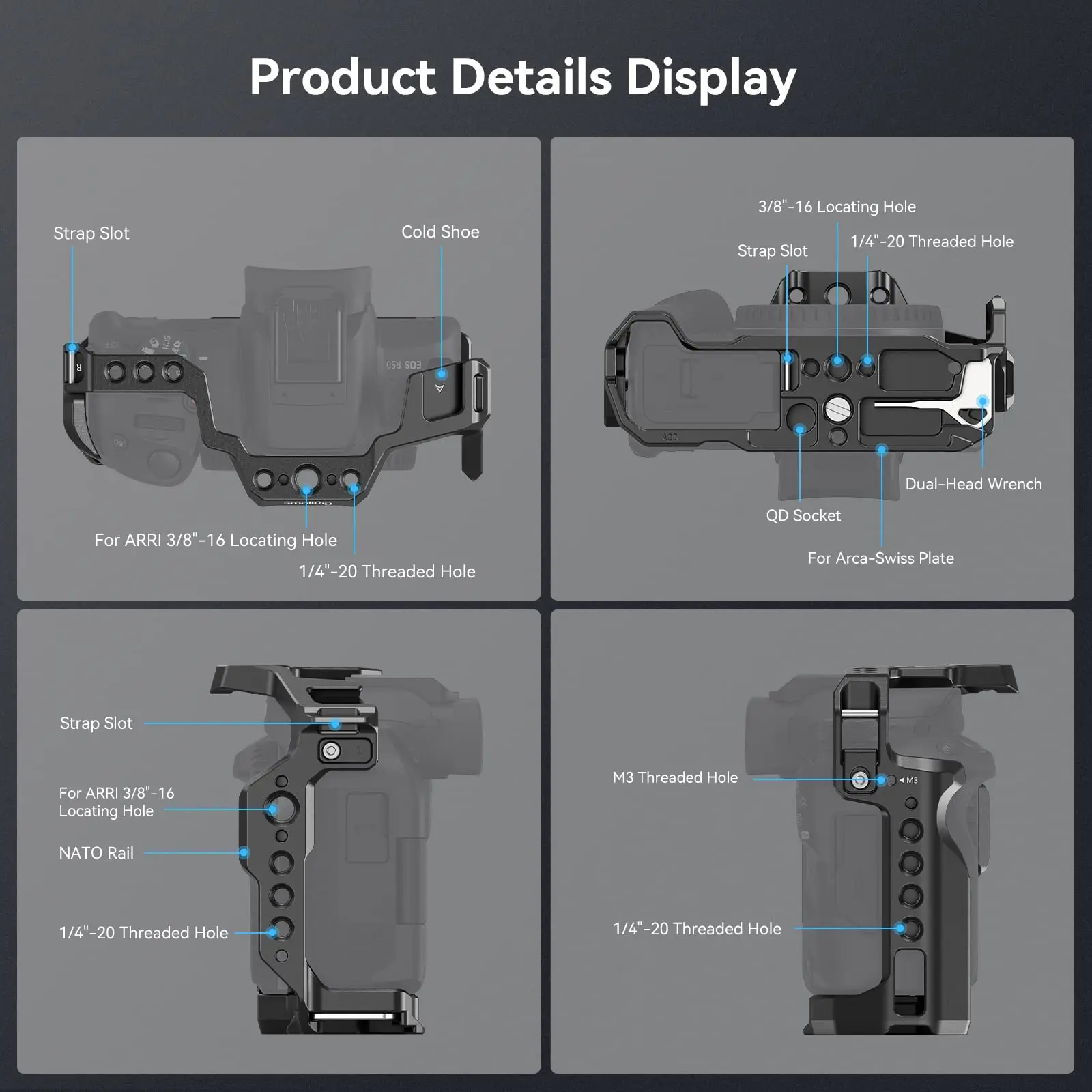 Jaula SmallRig 4214 para Canon - Canon Camera Eos R50 reseña y precio