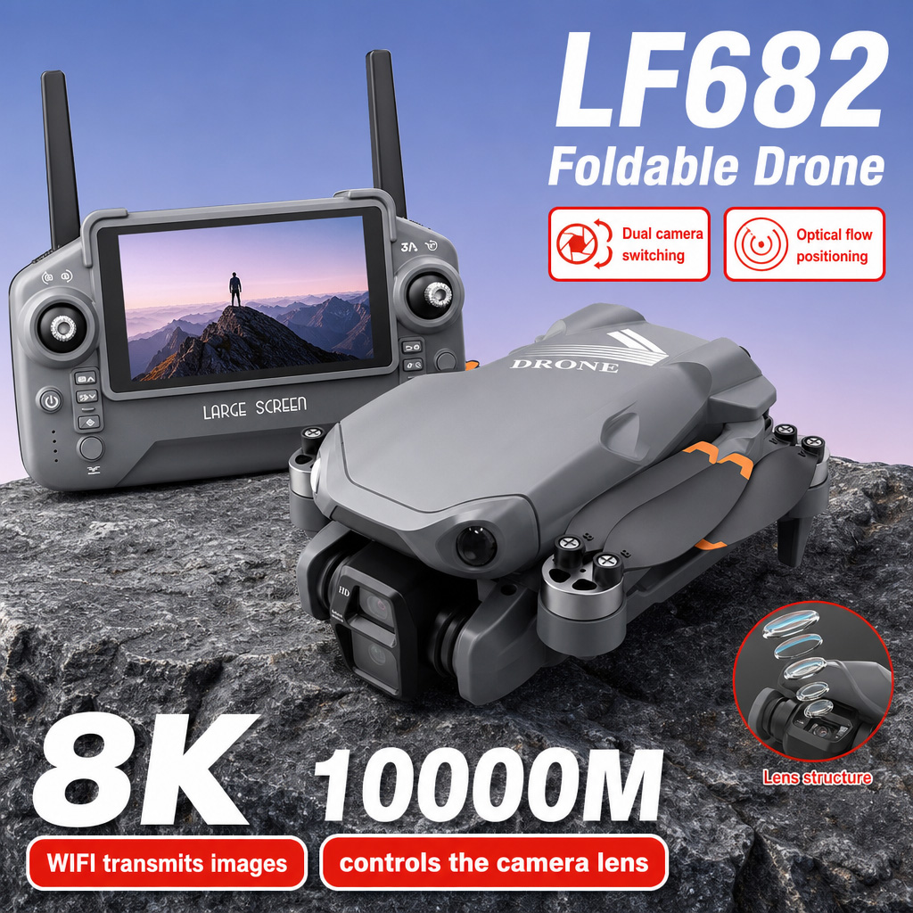 Dron Aéreo LF682 con Cámaras D - Rc Helicopter Mini reseña y precio