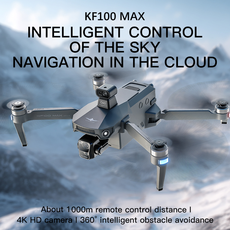 KF100 MAX GPS Drone 4K Cámara  - Rc Helicopter Charger reseña y precio
