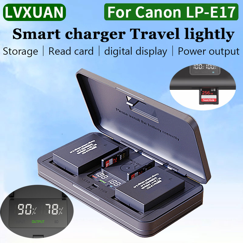 Cargador de batería LVXUAN LP- - Canon Camera Eos R50 reseña y precio