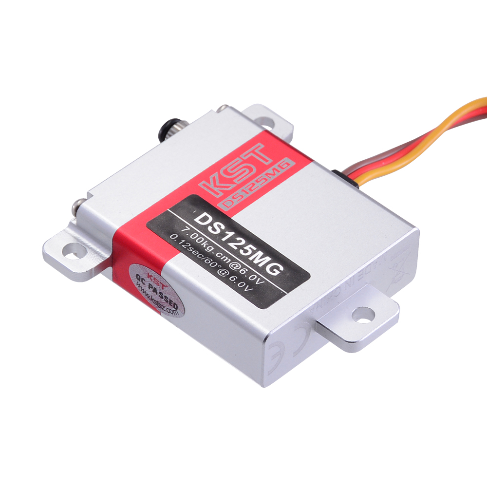 Servo Digital KST DS125MG 6V 1 - Rc Helicopter Servo reseña y precio
