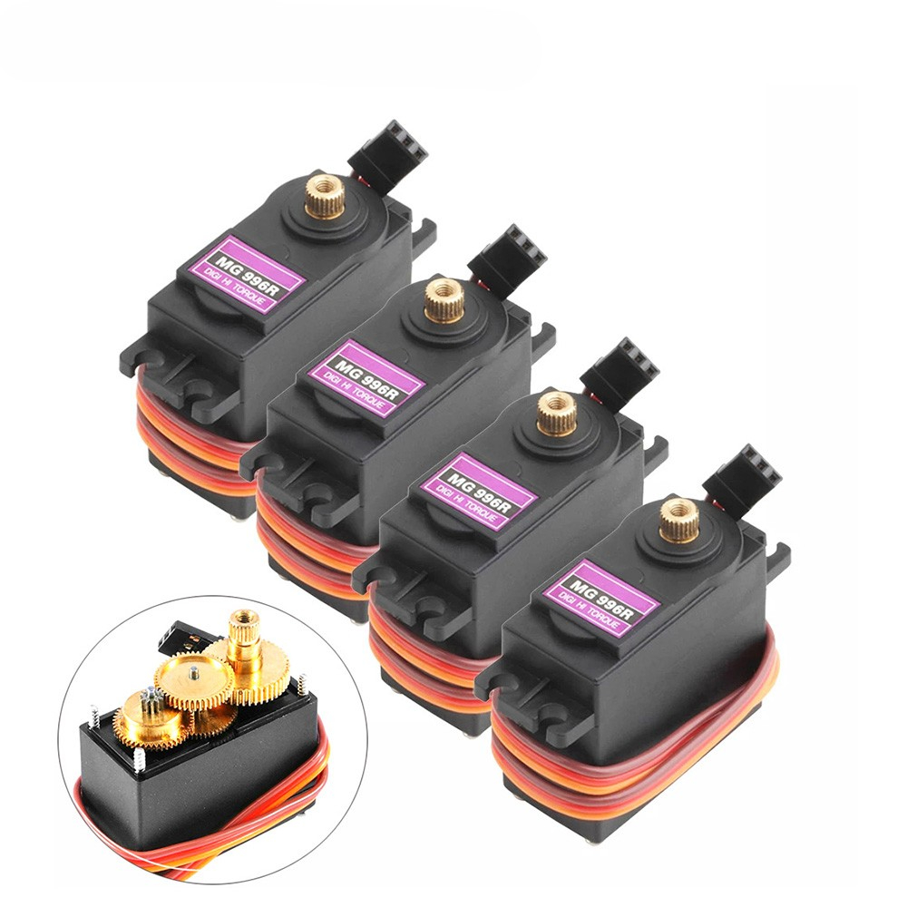 Servo MG995 MG996R, engranaje  - Rc Helicopter Servo reseña y precio
