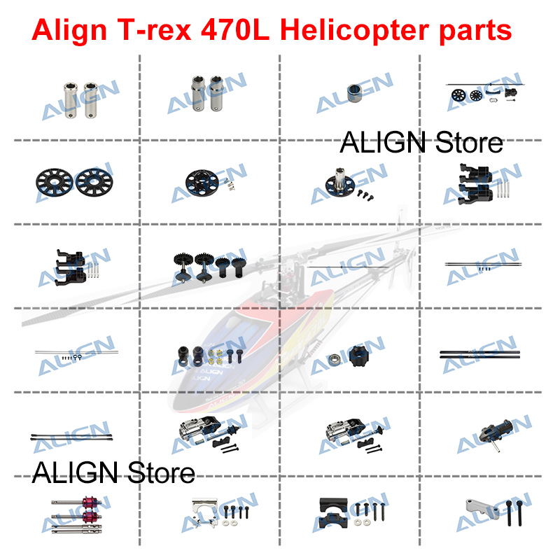 Align Trex 470L autorrotación  - Rc Helicopter Bag reseña y precio