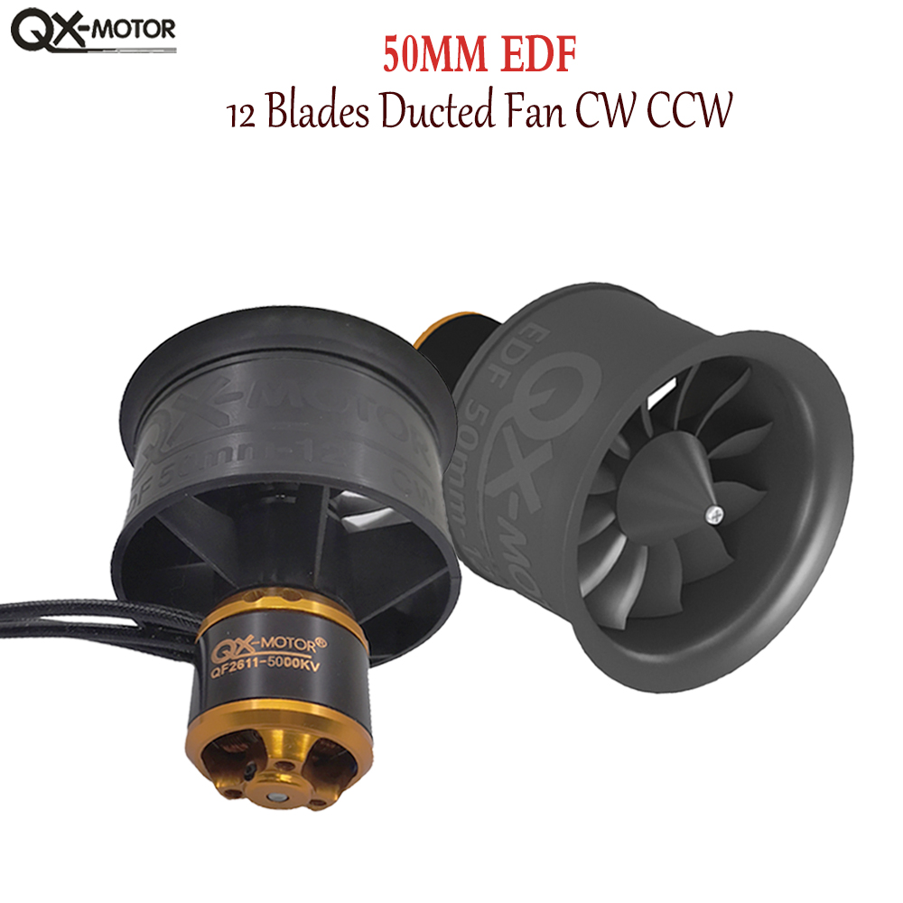 QX-MOTOR 50mm EDF QF2611 venti - Rc Helicopter Parts reseña y precio