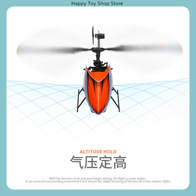 Helicóptero RC WLtoys XK K127  - Rc Helicopter Single Rotor reseña y precio