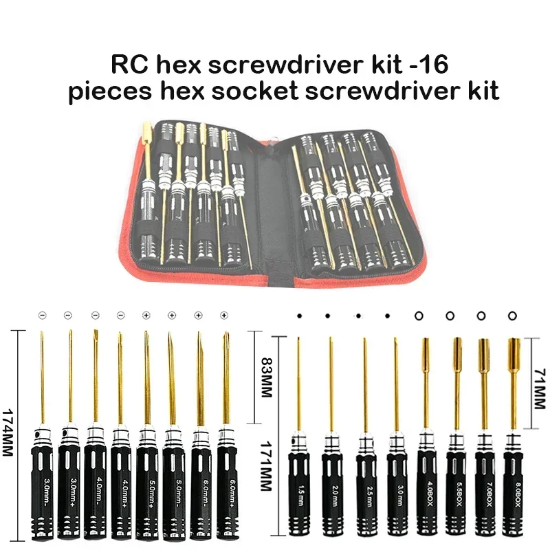 Juego de Destornilladores Hexa - Rc Helicopter Tool Kit reseña y precio